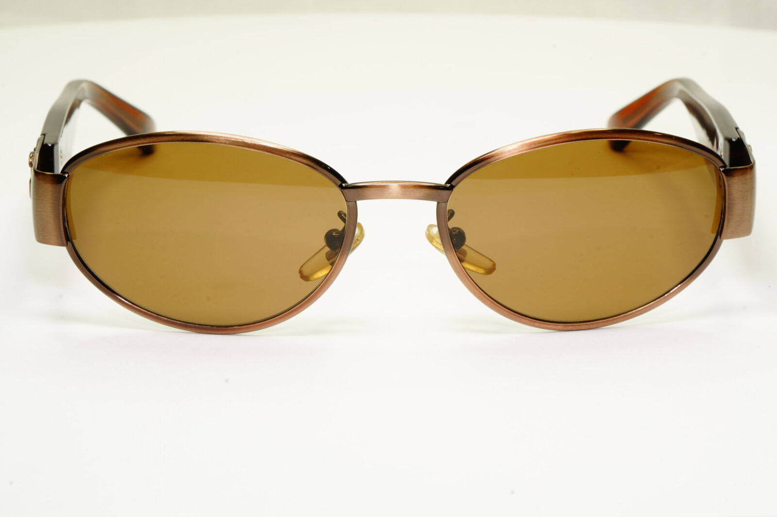 Gianni Versace 1996 Sunglasses Vintage Unisex Brown Copper GV MOD X11 COL 53M