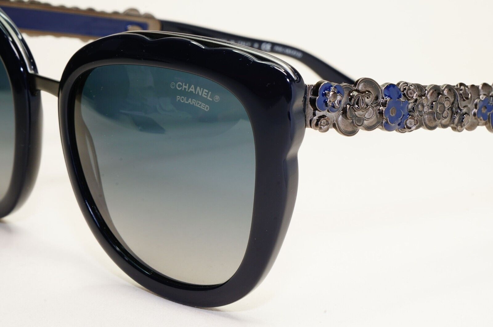 Chanel Sunglasses Polarised Dark Blue Gunmetal Gradient 5356 c.1462/K4 030824