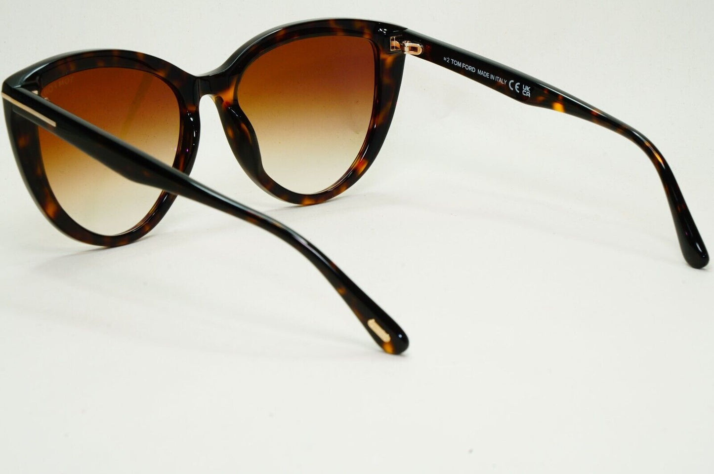 Tom Ford Sunglasses Isabella-02 Brown Tortoiseshell Cat Eye FT0915 TF 915 52F