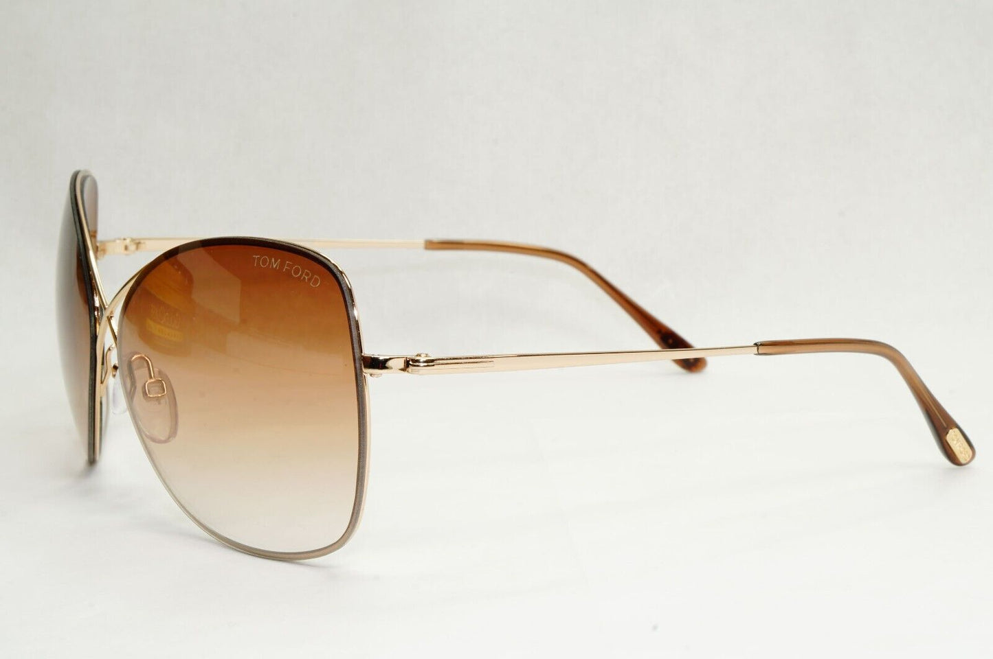 Tom Ford Sunglasses Colette Gold Brown Gradient FT0250 TF 250 28F 63mm [A]