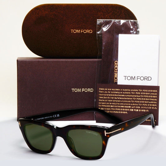 Tom Ford Sunglasses Snowdon Brown Green James Bond Spectre TF237 FT0237 52N 50mm