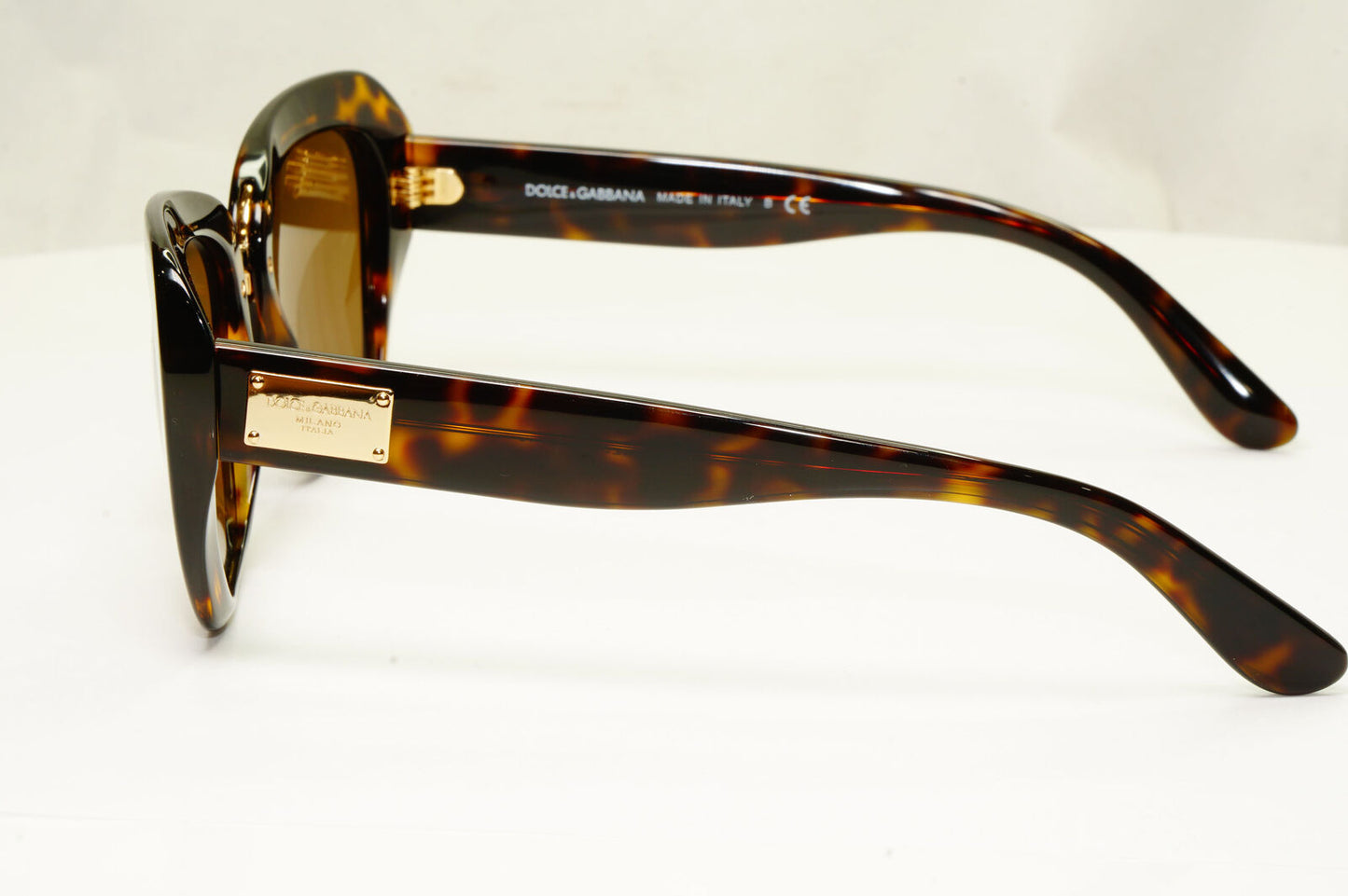 Authentic Dolce & Gabbana Womens Sunglasses Gold Brown DG 4296 502/13 240122