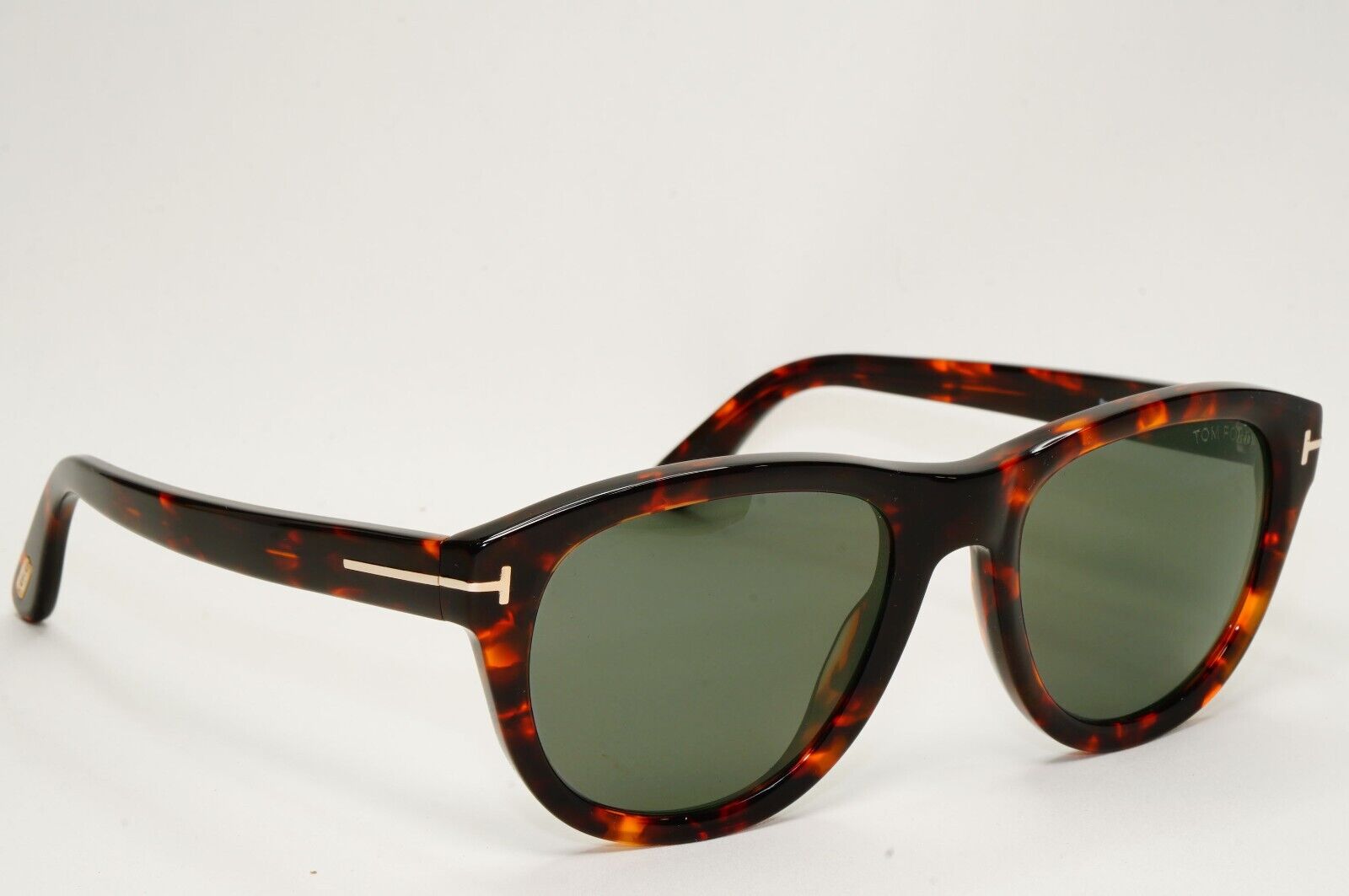 Tom Ford Sunglasses Benedict Brown Tortoiseshell Green FT0520 TF 520 52N [A]