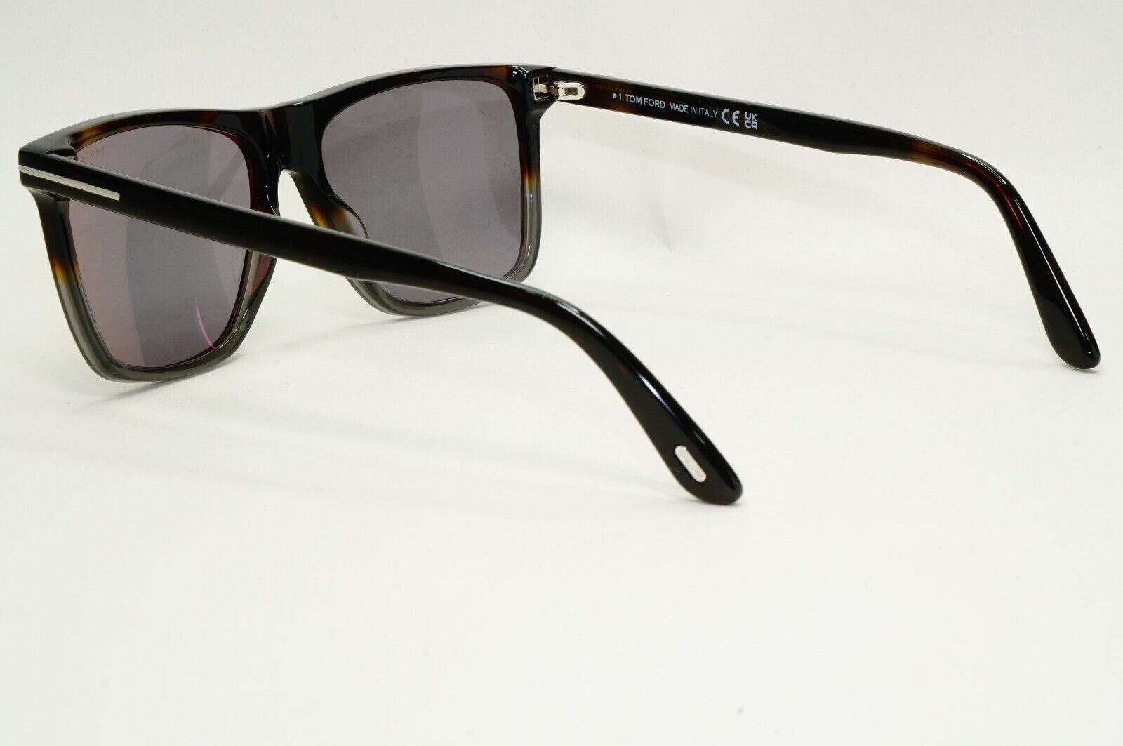 Tom Ford Sunglasses Fletcher Square Grey Brown Tortoise FT0832 TF 832 55C 57mm