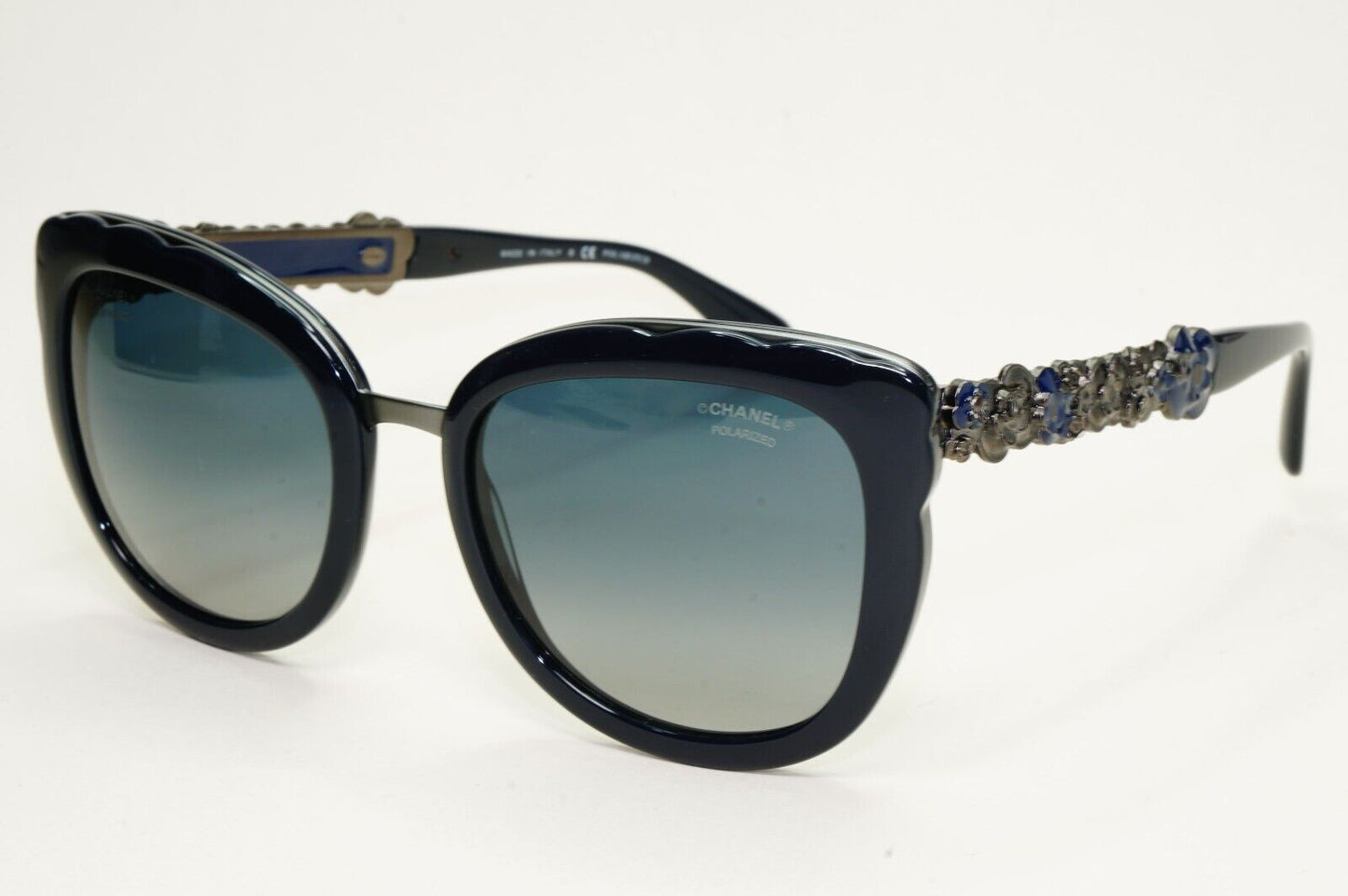 Chanel Sunglasses Polarised Dark Blue Gunmetal Gradient 5356 c.1462/K4 030824