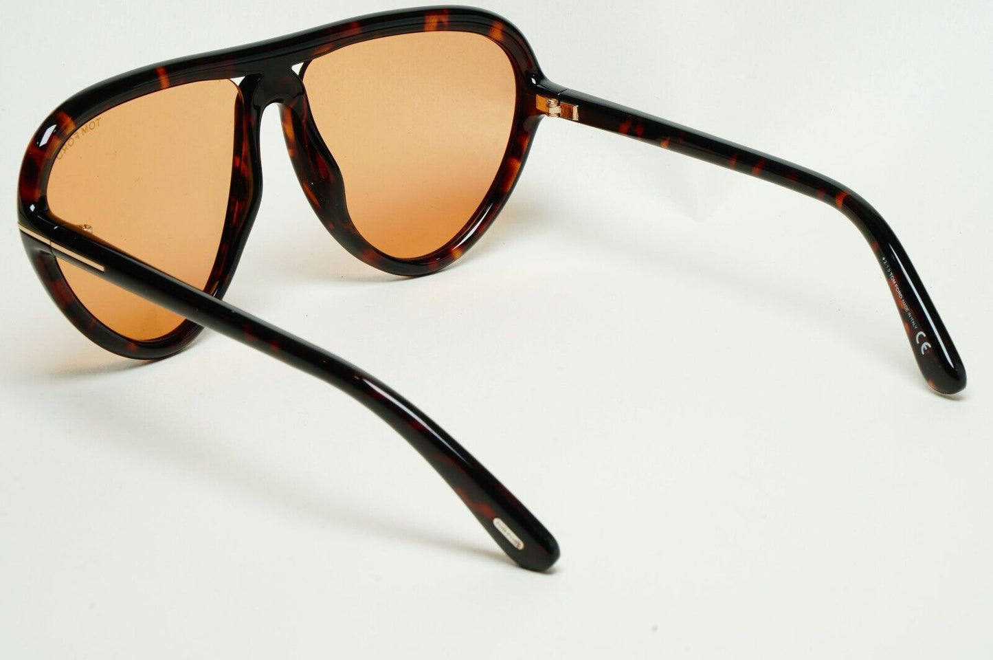 Tom Ford Sunglasses Arizona Brown Tortoise Teardrop Unisex FT0769 TF 769 52E