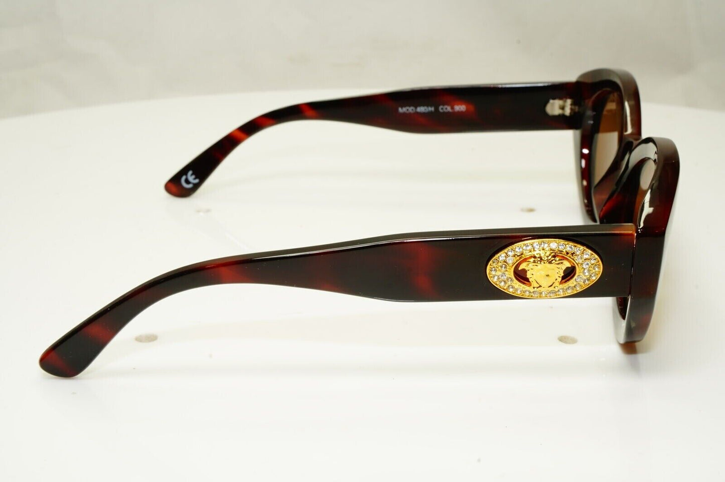 Gianni Versace Sunglasses 1996 Vintage Brown Gold Medusa MOD 480/H COL 900