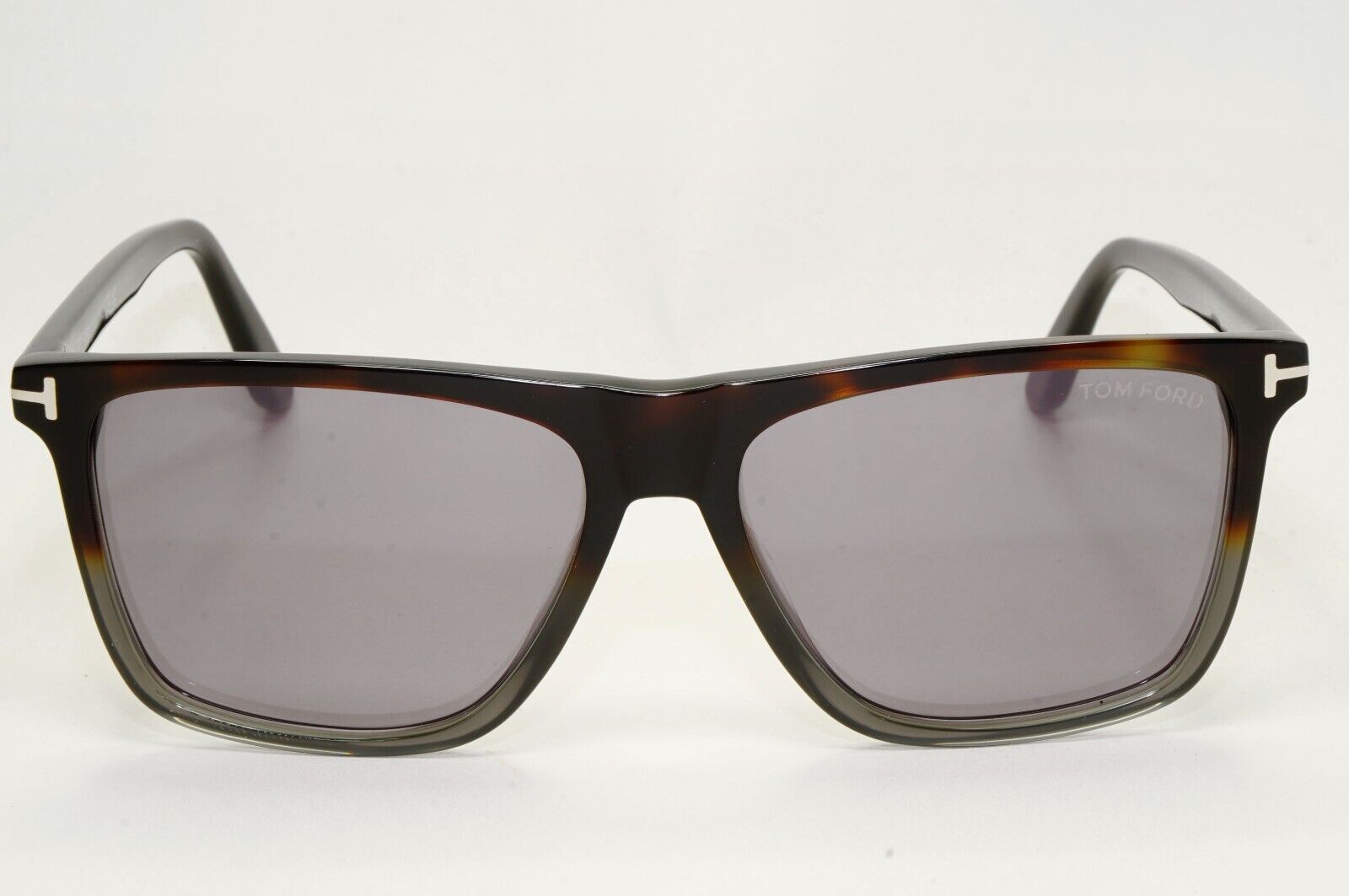 Tom Ford Sunglasses Fletcher Square Grey Brown Tortoise FT0832 TF 832 55C 57mm