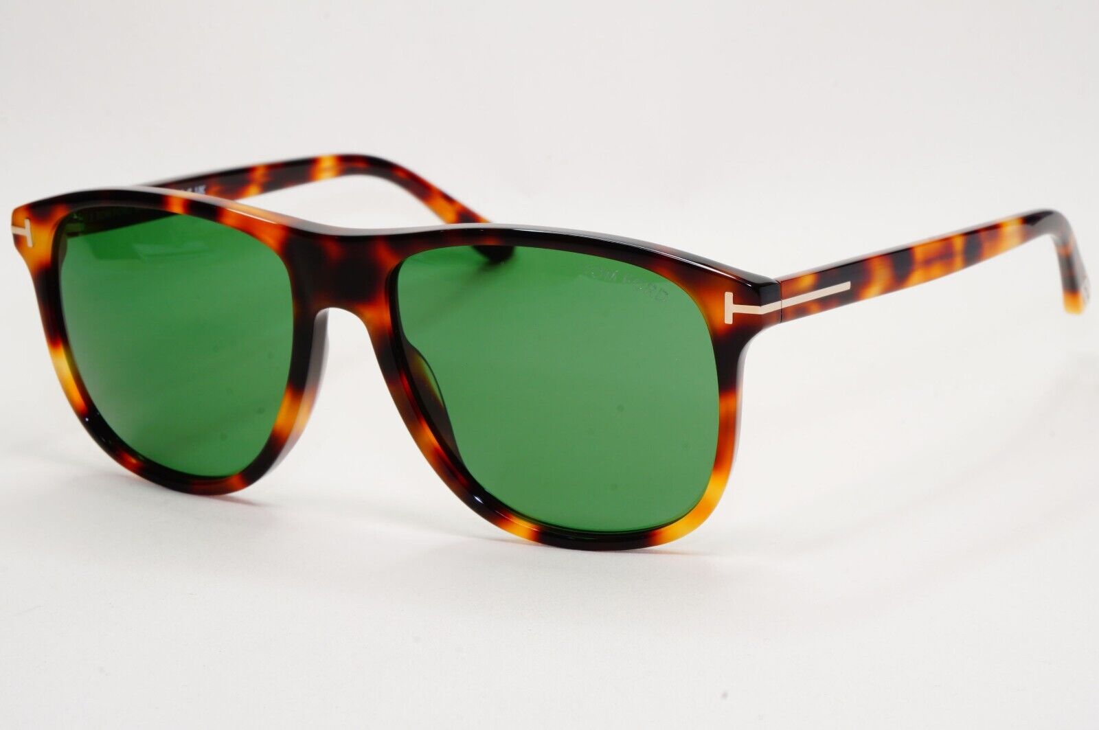 Tom Ford Sunglasses Joni Brown Havana Green Square FT0905 TF 905 53N 56mm