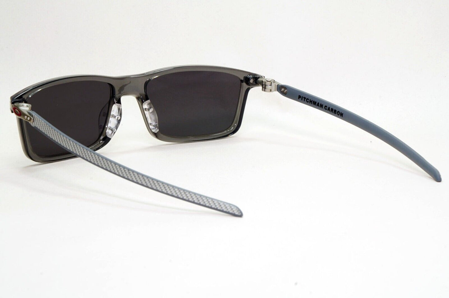 Oakley Sunglasses Pitchman Carbon Grey Black Smoke Square OX 8092 03 55mm