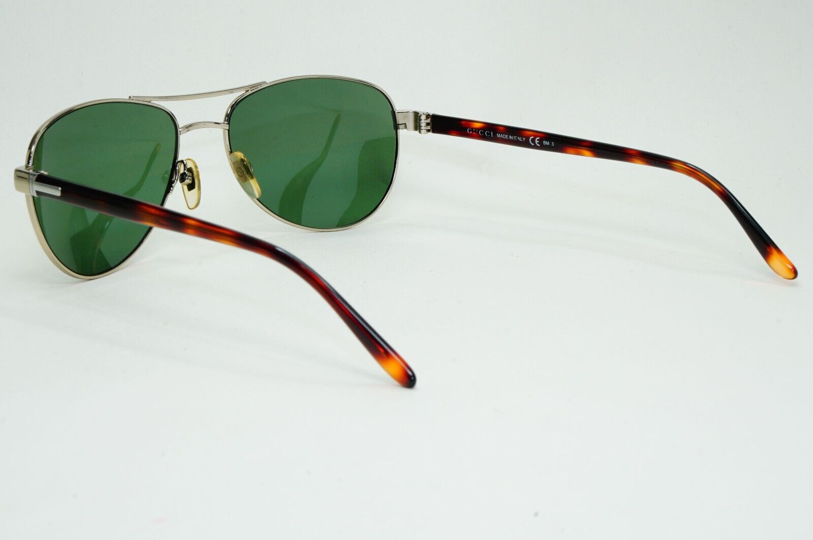 Gucci Sunglasses 2013 Vintage Gold Pilot Green Brown GG 2236/S 0WDY2 081124