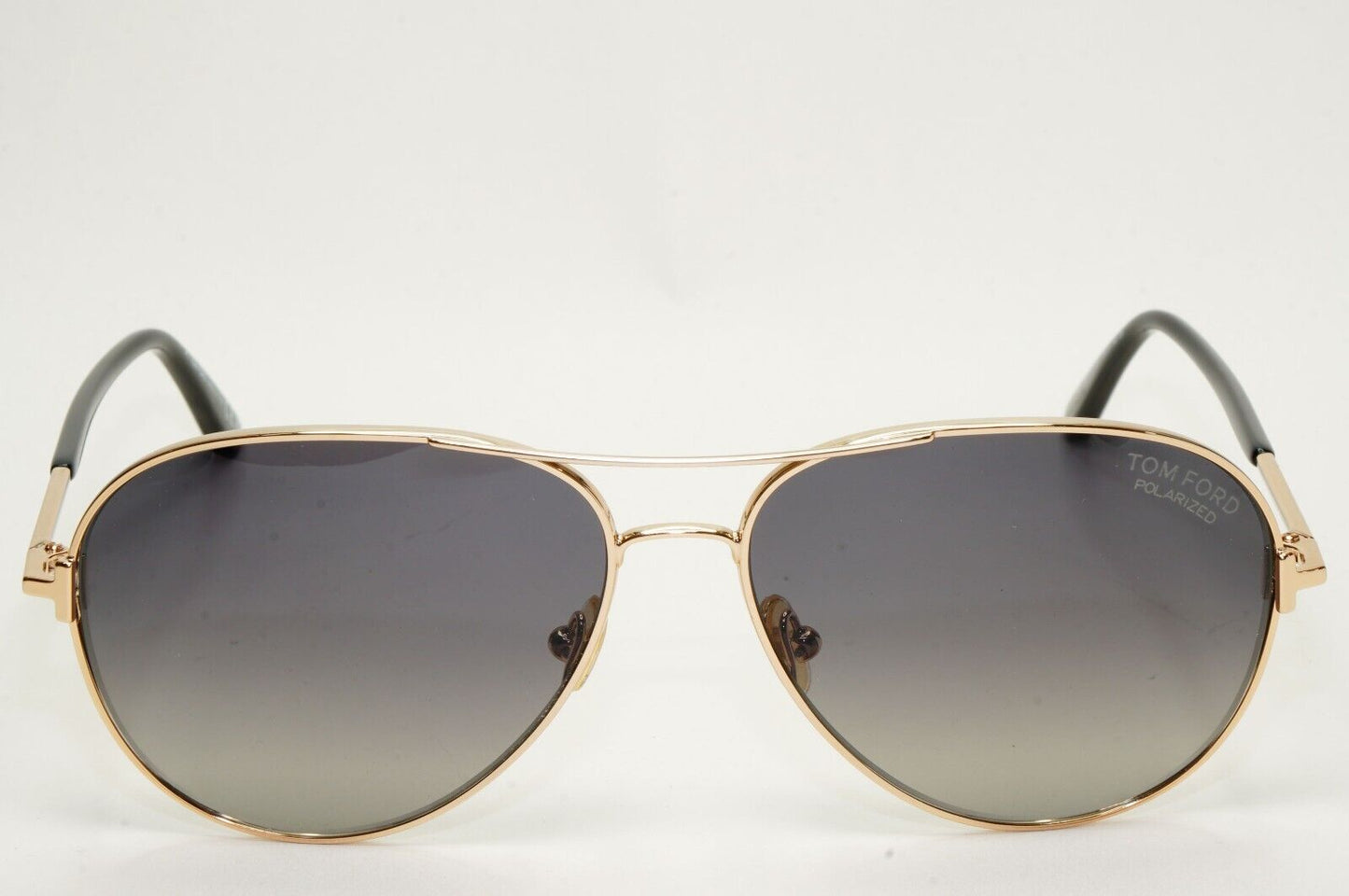 Tom Ford Sunglasses Clark Polarised Gold Grey Pilot FT0823 TF 823 28D 59mm