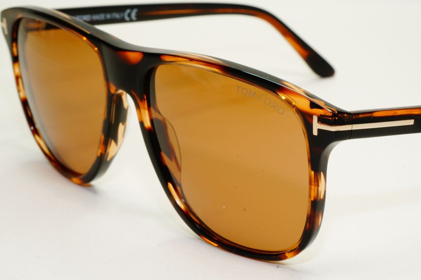 Tom Ford Sunglasses Joni Brown Havana Gold Square FT0905 TF 905 50E 56mm