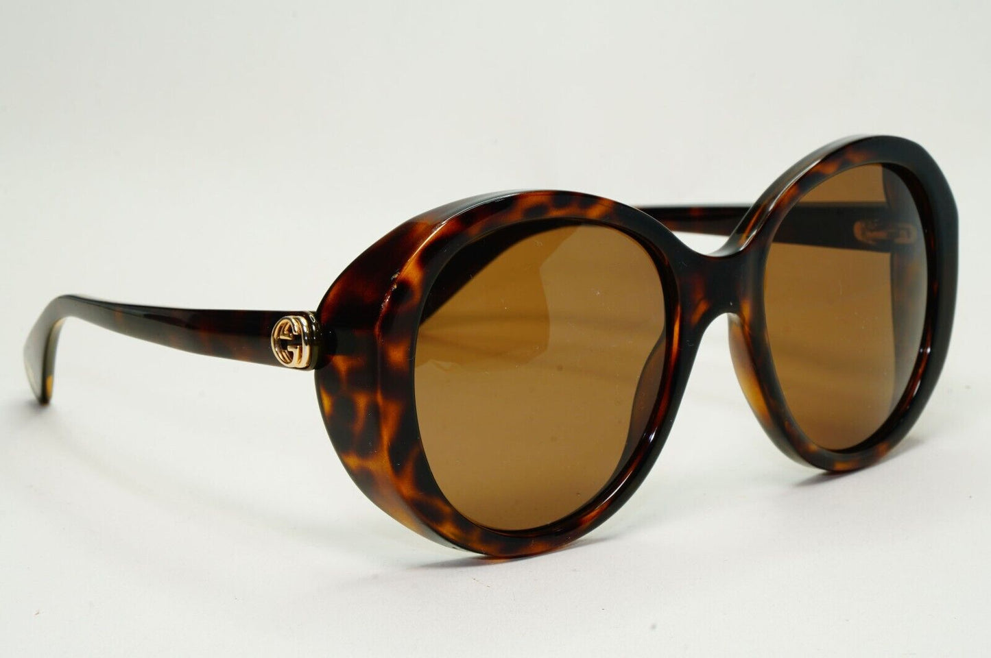 Gucci Sunglasses 2018 Brown Tortoiseshell Square Oversized GG 0368S 002 031124