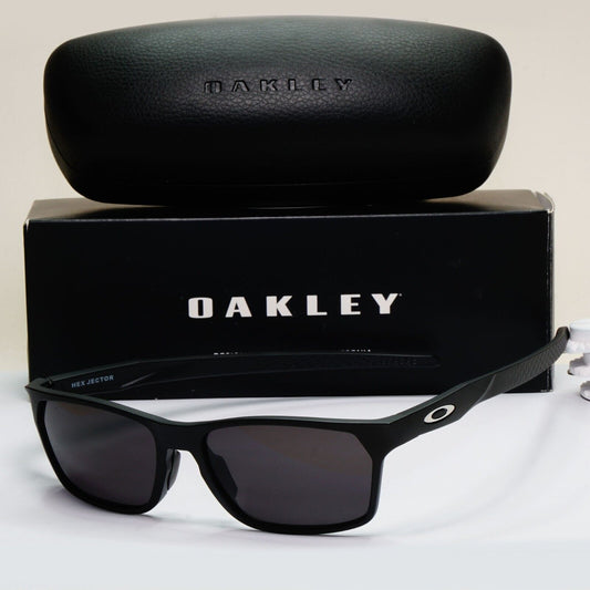 Oakley Sunglasses Hex Jector Satin Black Square OX 8032 01 55mm