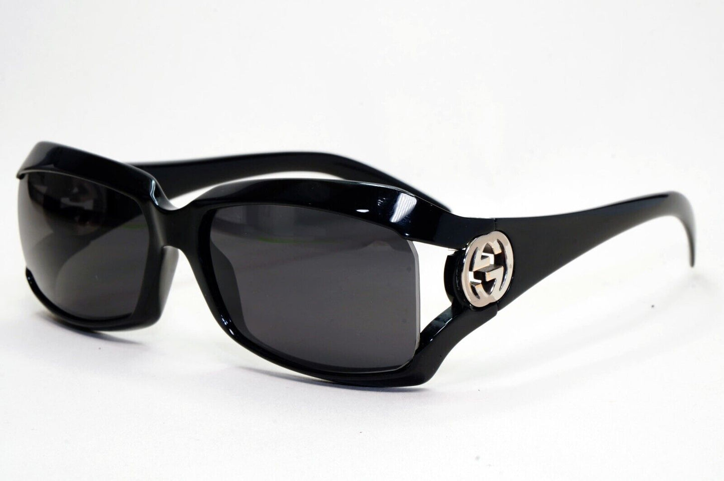 Gucci Sunglasses 2005 Vintage Black Square Silver GG 2599/S D28LE 291024