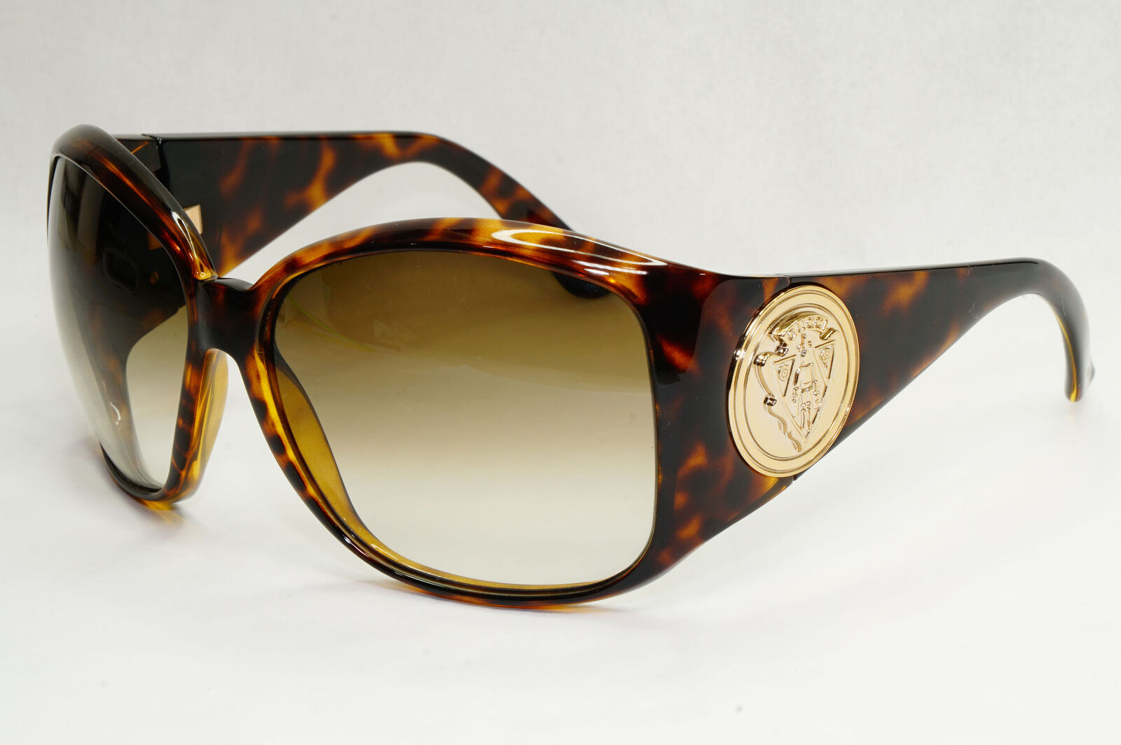 Gucci Sunglasses 2008 Vintage Brown Gold Oversized Large GG 3027/S V08DB 070224