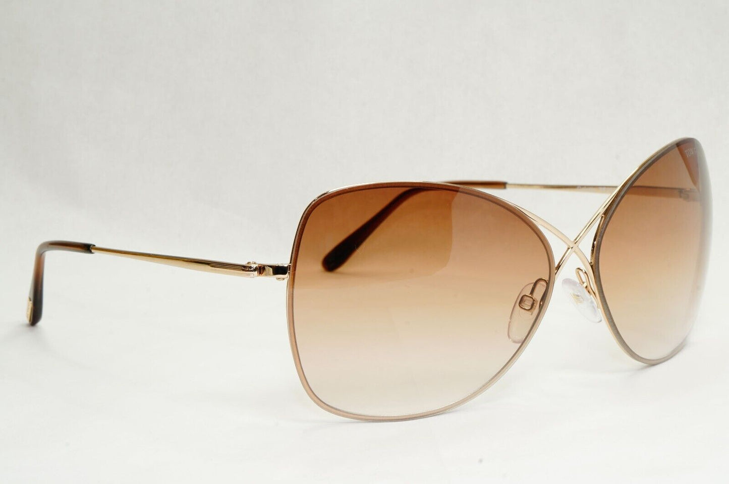 Tom Ford Sunglasses Colette Gold Brown Gradient FT0250 TF 250 28F 63mm [A]