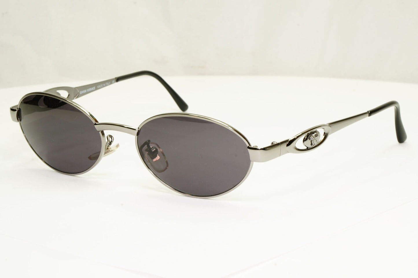 Gianni Versace 1996 Vintage Metal Silver Medusa Sunglasses MOD S79 COL 029