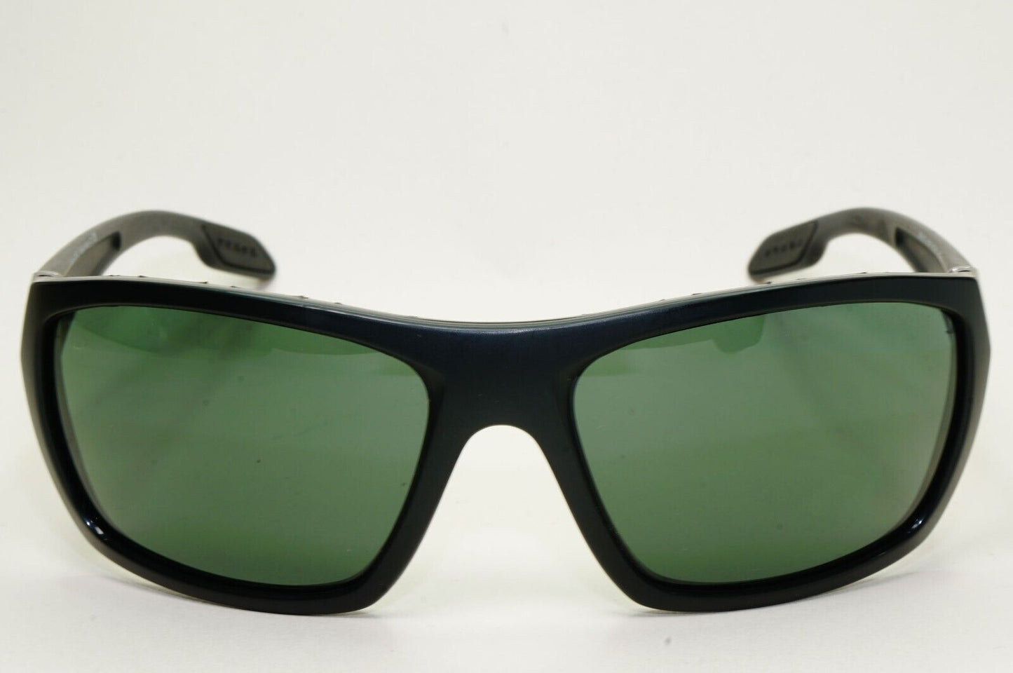 Prada Sunglasses 2008 Vintage Wrap Black Green PS01OS SPS 01O 1BO-3O1 120824