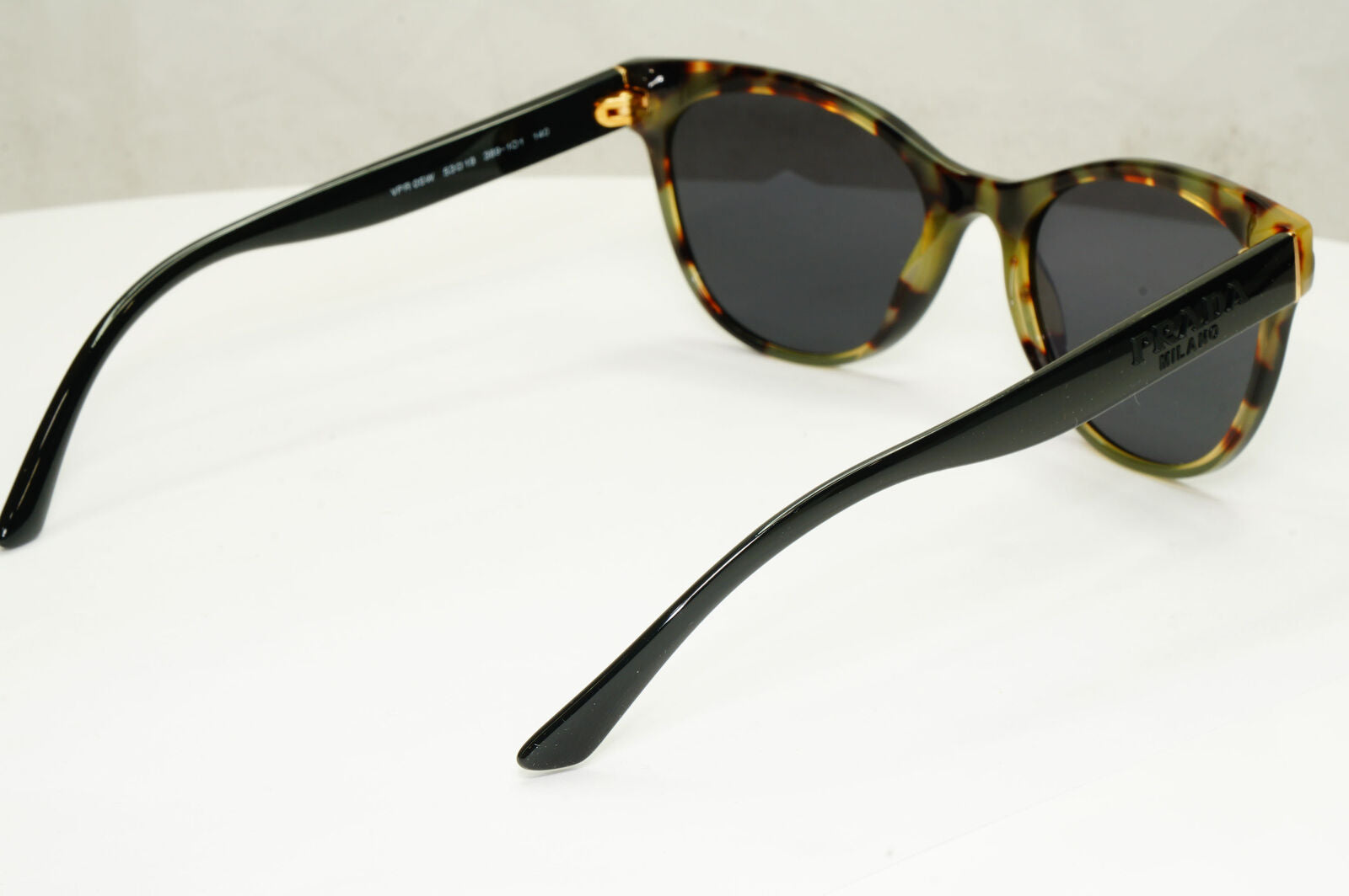 Prada Sunglasses Black Glossy Fashion Designer PR05WV VPR 05W 389-1O1 180323