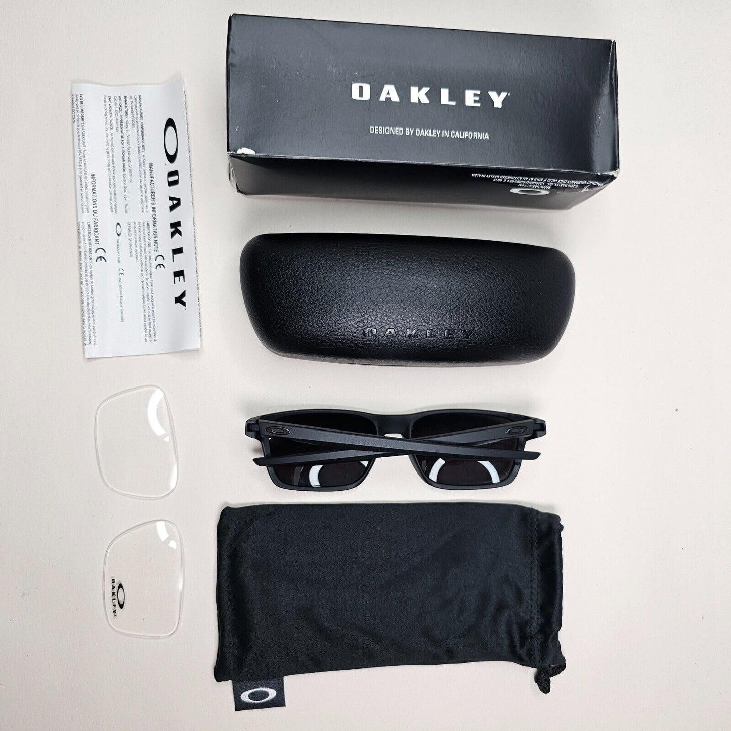 Oakley Sunglasses Port Bow Satin Black Square OX 8164 01 55mm