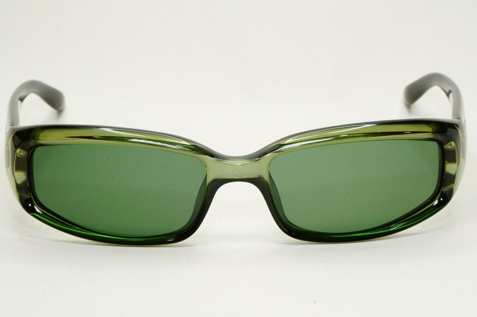 Gucci Sunglasses 1999 Vintage Green Transparent Rectangle GG 2454/S E6K 291024