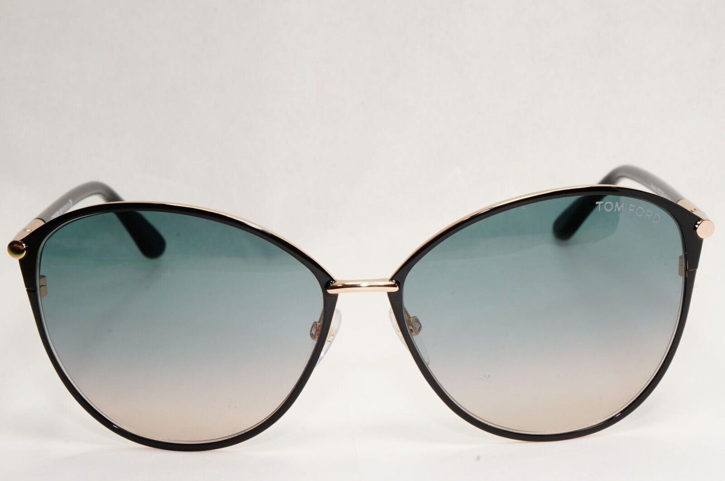 Tom Ford Sunglasses Penelope Black Gold Teal Blue Grey FT0320 TF 320 28B [A]