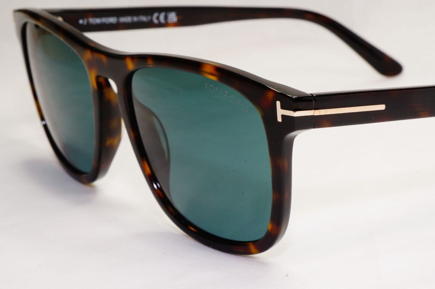 Tom Ford Sunglasses Gerard-02 Brown Tortoise Green Teal FT0930 TF 930 52V 56mm