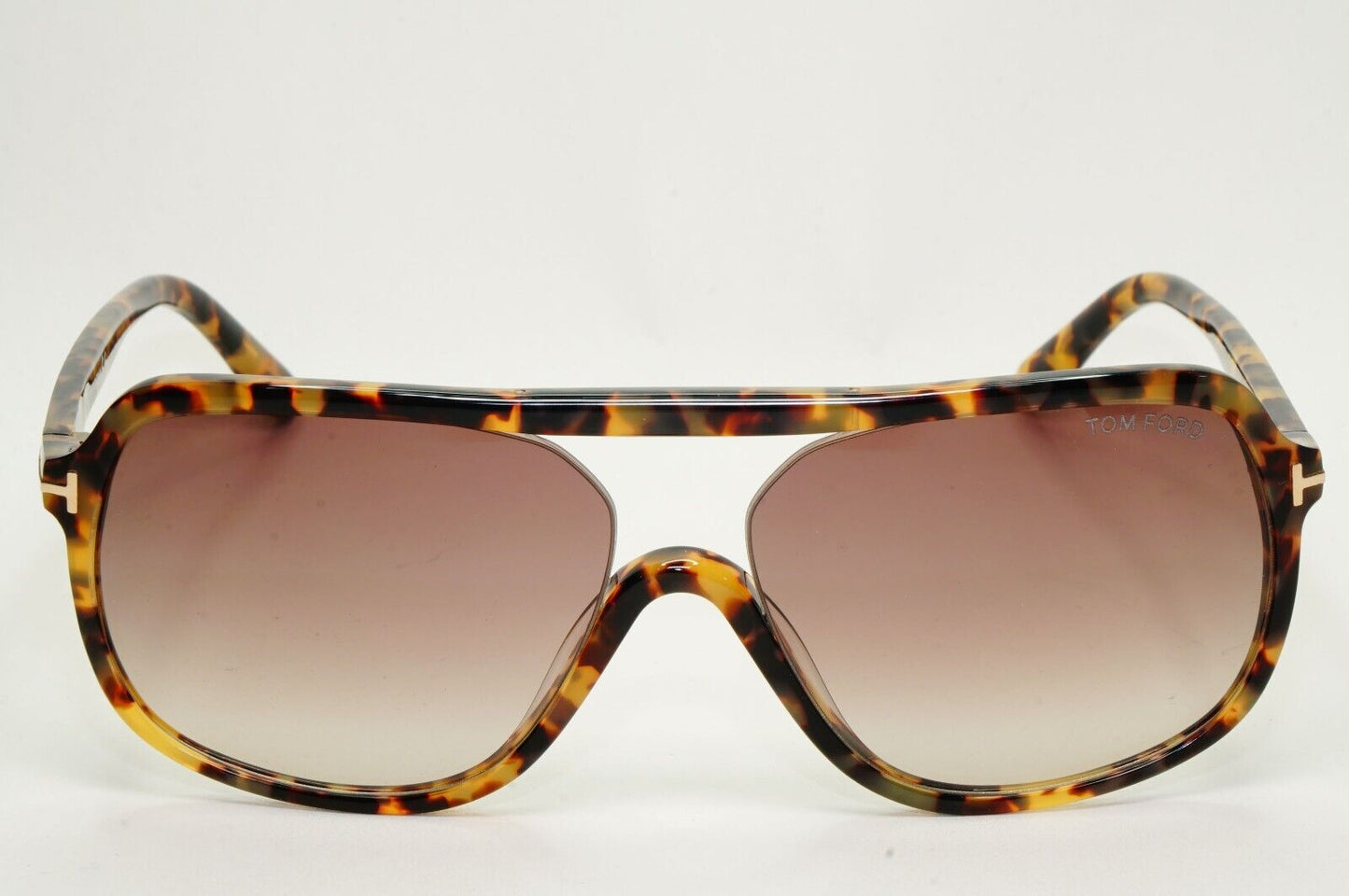 Tom Ford Sunglasses Robert Brown Tortoise Havana Gradient FT0442 TF 442 53F 59mm