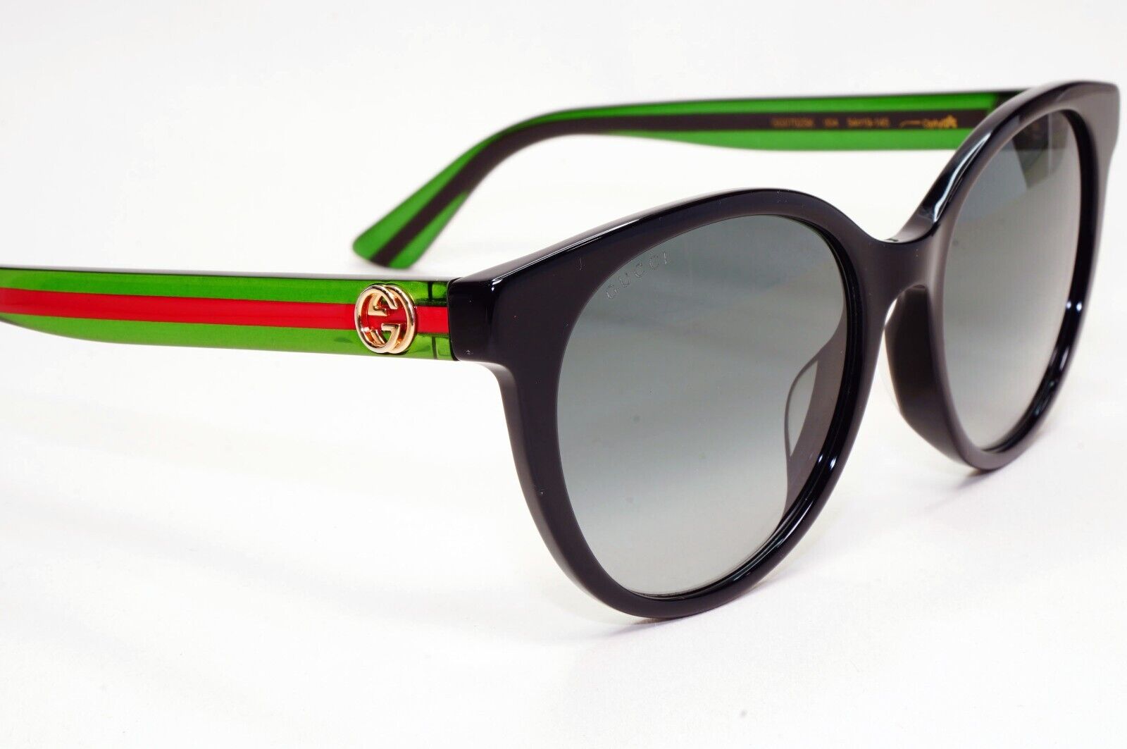 Gucci Sunglasses 2020 Black Green Red Grey Gradient GG0702SK 004 54mm 151024