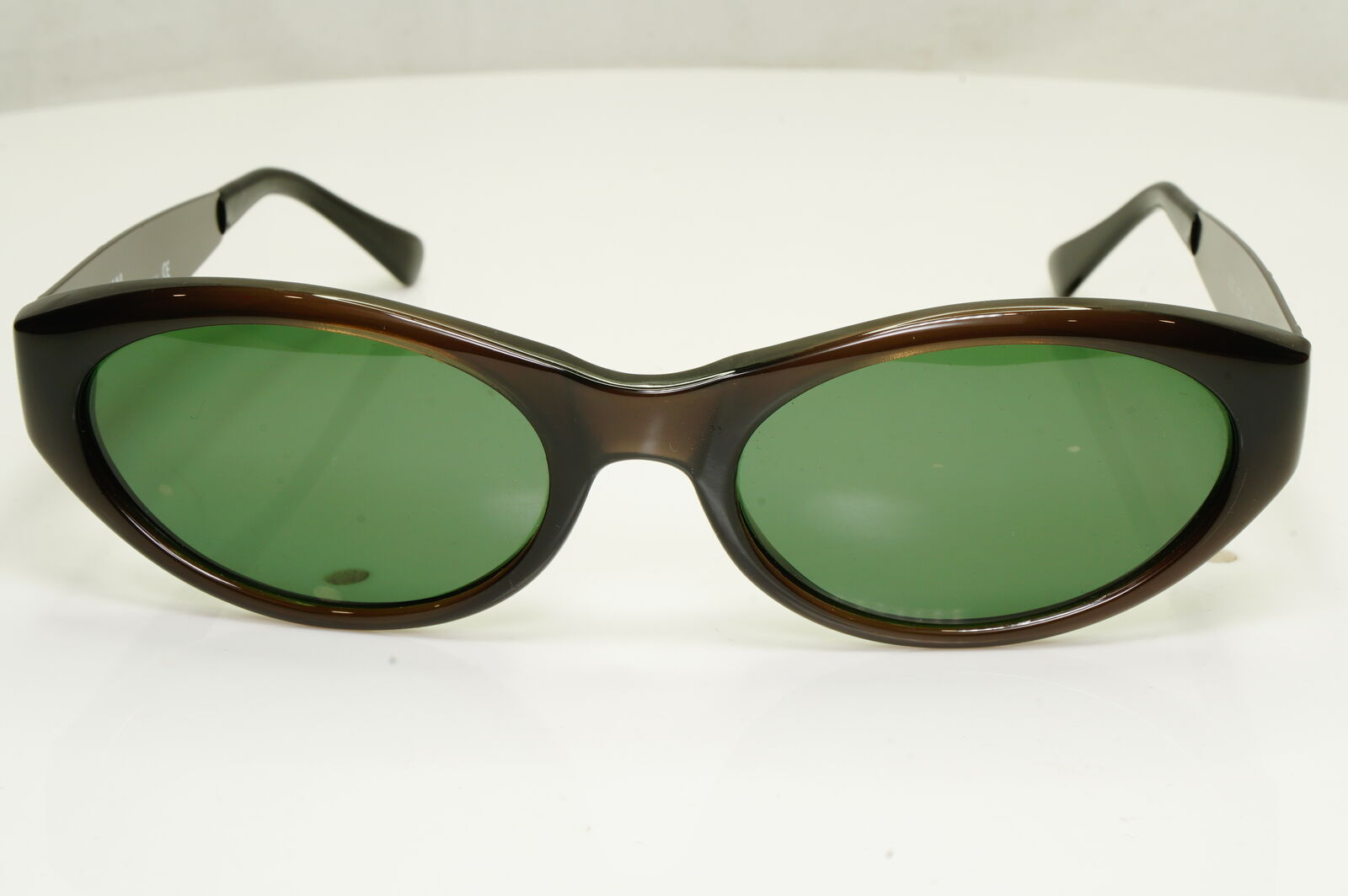 Gianni Versace 1996 Unisex Vintage Brown Gunmetal Sunglasses MOD 470/M COL 685