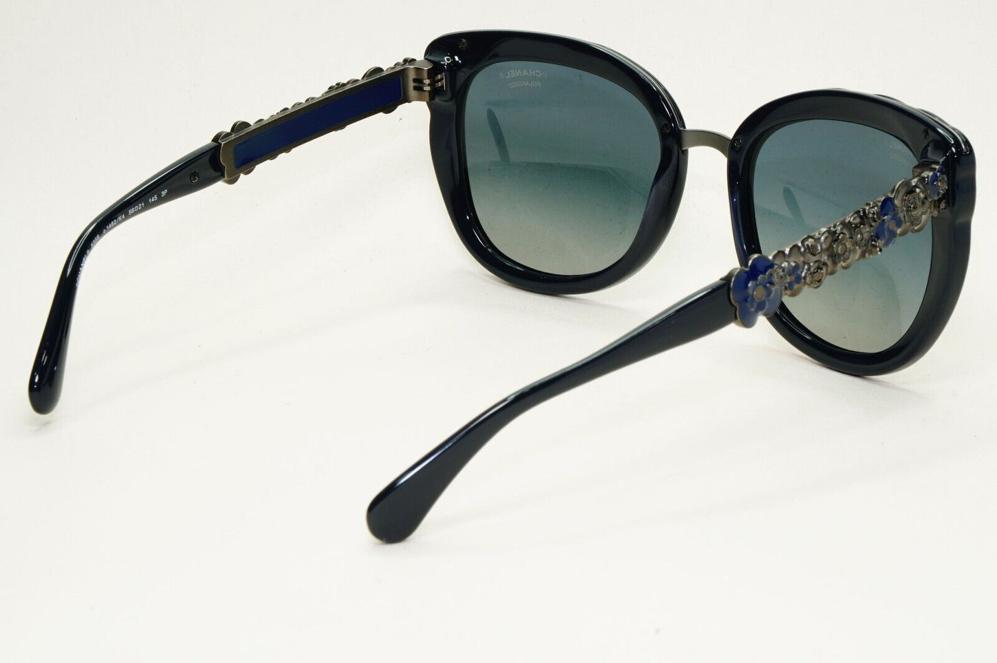 Chanel Sunglasses Polarised Dark Blue Gunmetal Gradient 5356 c.1462/K4 030824