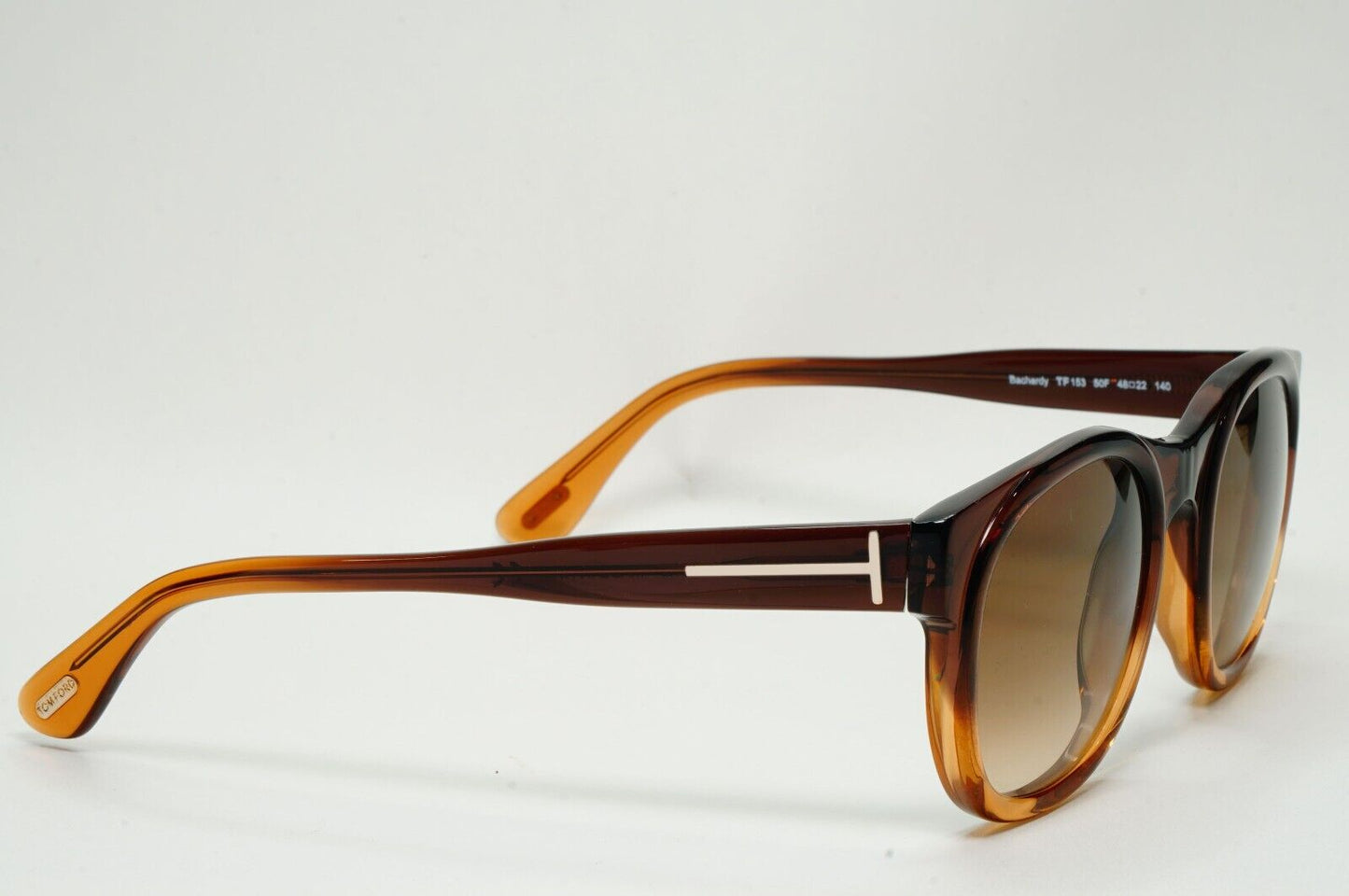 Tom Ford Sunglasses Bachardy Vintage 2009 Brown Honey Gradient TF 153 50F FT0153