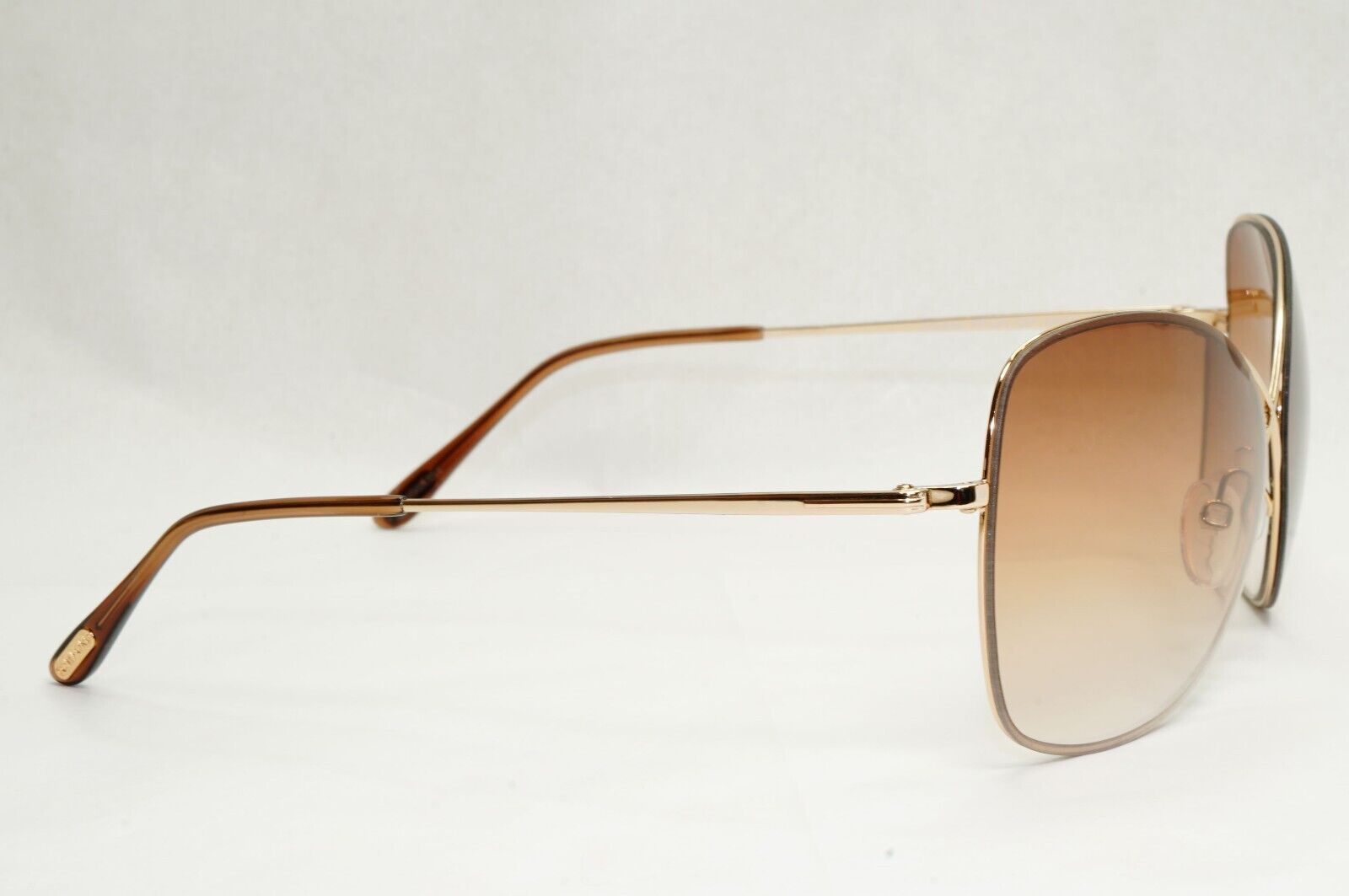 Tom Ford Sunglasses Colette Gold Brown Gradient FT0250 TF 250 28F 63mm [A]