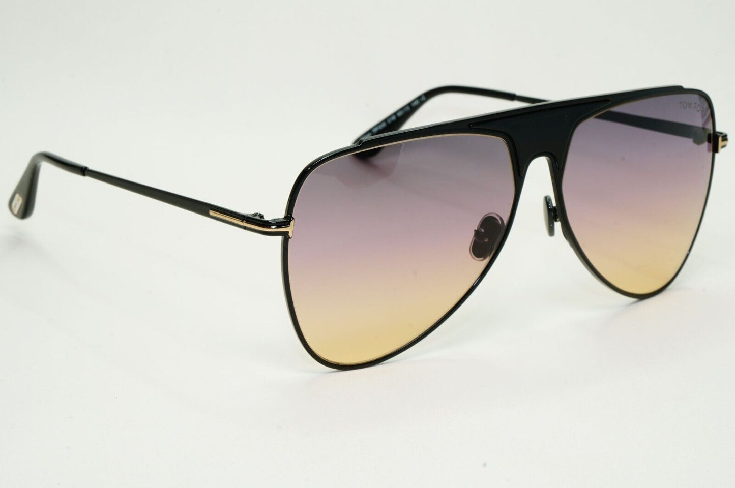 Tom Ford Sunglasses Ethan Black Grey Brown Gradient Pilot FT0935 TF 935 01B 60mm