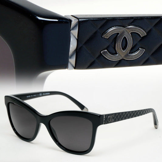 Chanel Sunglasses Black Grey Gradient Square 5330 c.501/S8 56mm 241124