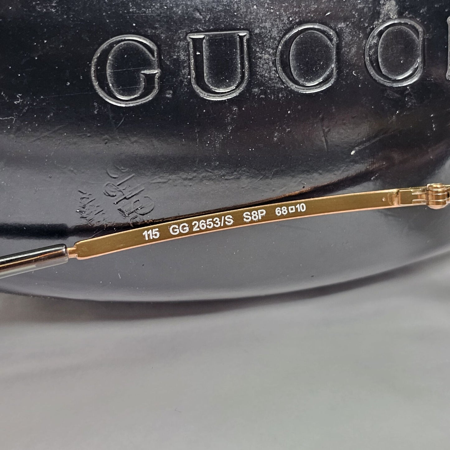 Gucci Sunglasses 2003 Vintage Bronze Brown Gradient Wrap GG 2653/S S8P 140124