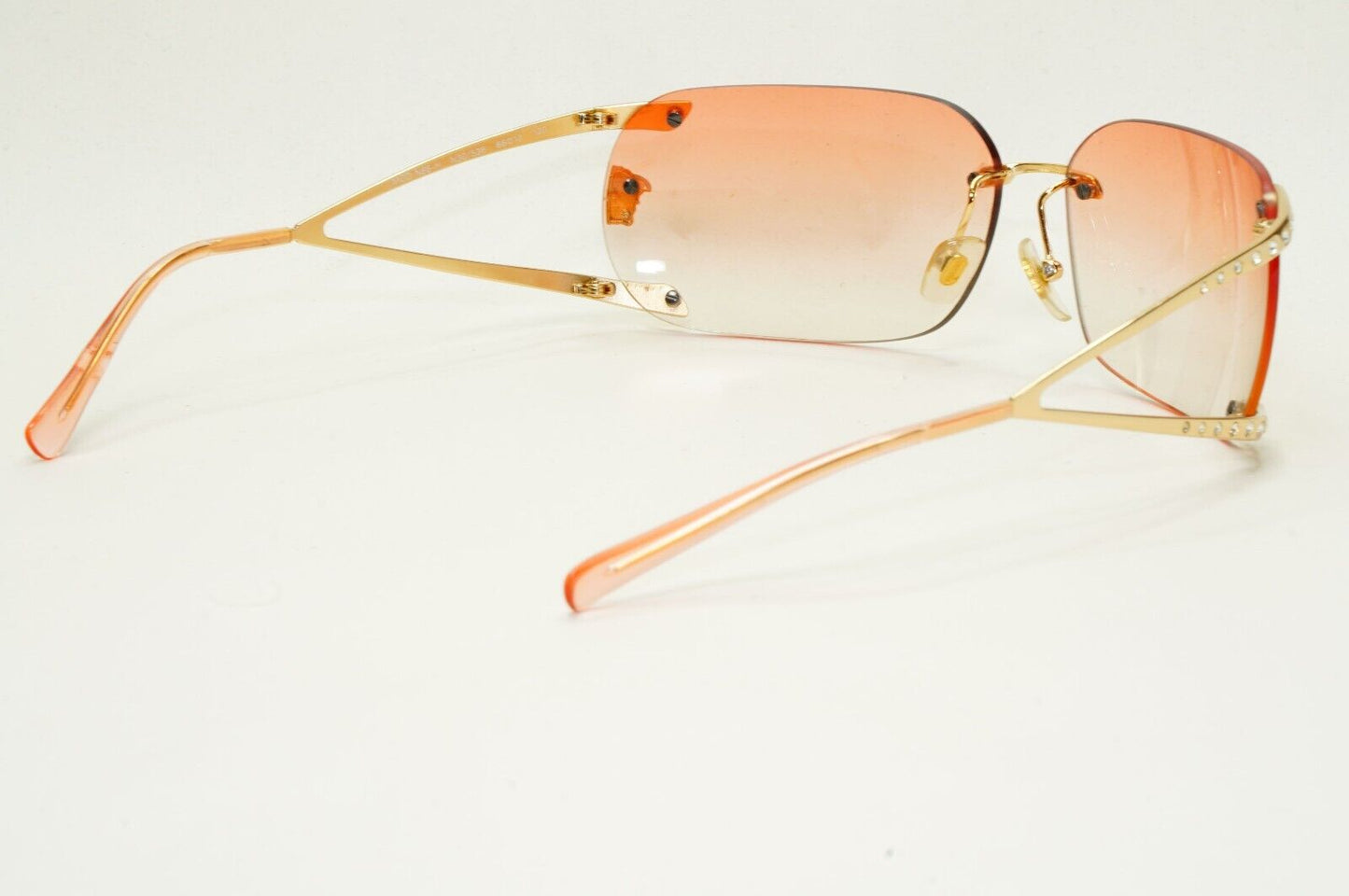 Versace Sunglasses 2004 Vintage Rimless Gold Medusa MOD N86-H N30/536 280924