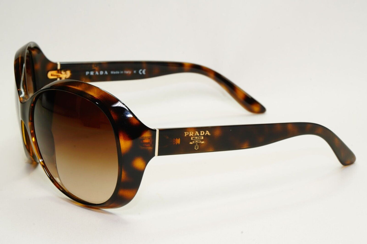 Prada Sunglasses 2012 Brown Tortoise Square Milano PR04OS SPR 04O 2AU-6S1