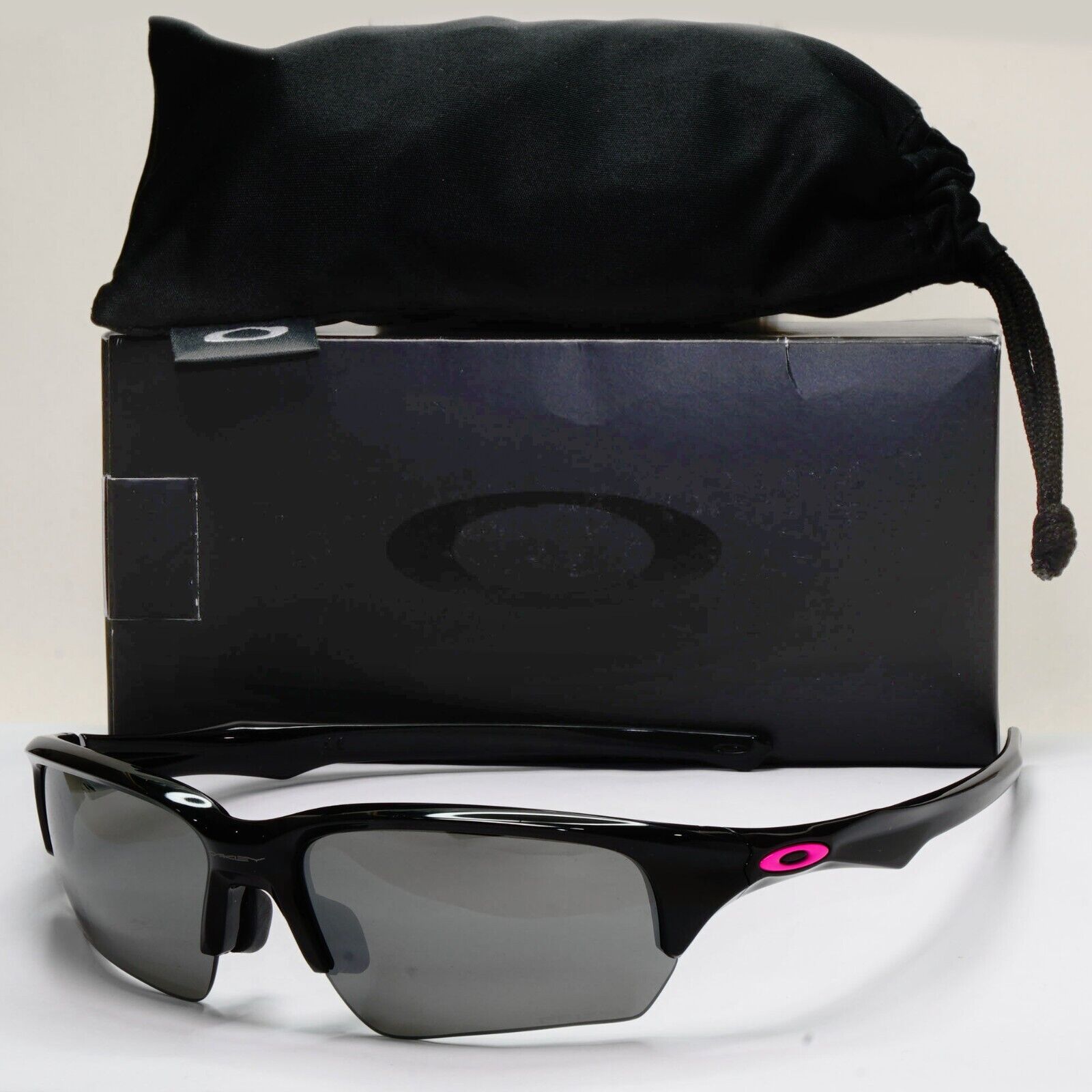 Oakley Sunglasses OO 9372 Black Polished Prizm Black Iridium Flak Beta (A) 09 65