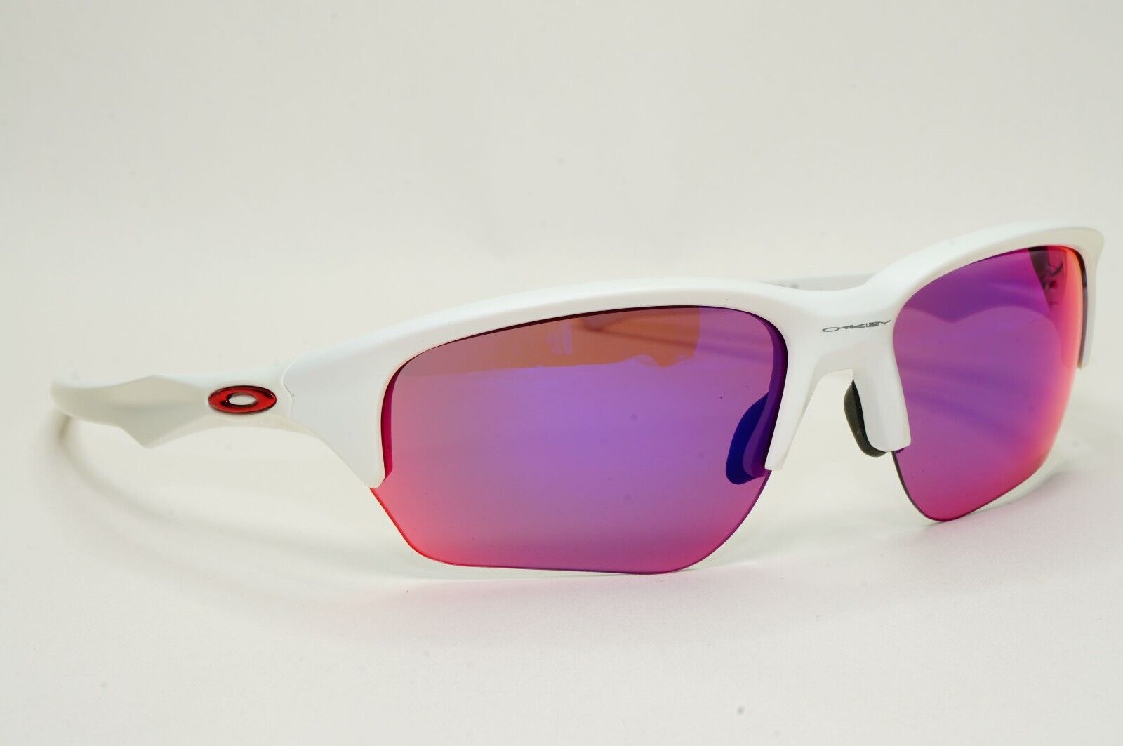 Oakley Sunglasses OO 9363 White Matte Violet Prizm Road Mirror Flak Beta 05 64mm