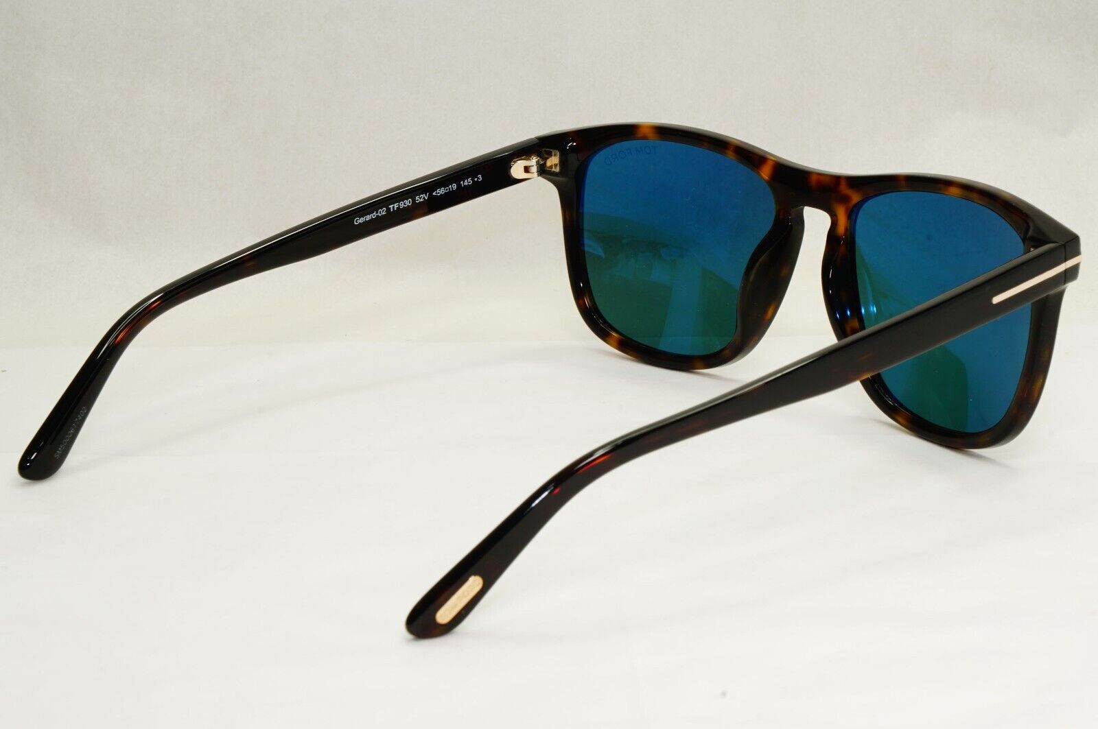 Tom Ford Sunglasses Gerard-02 Brown Tortoise Green Teal FT0930 TF 930 52V 56mm