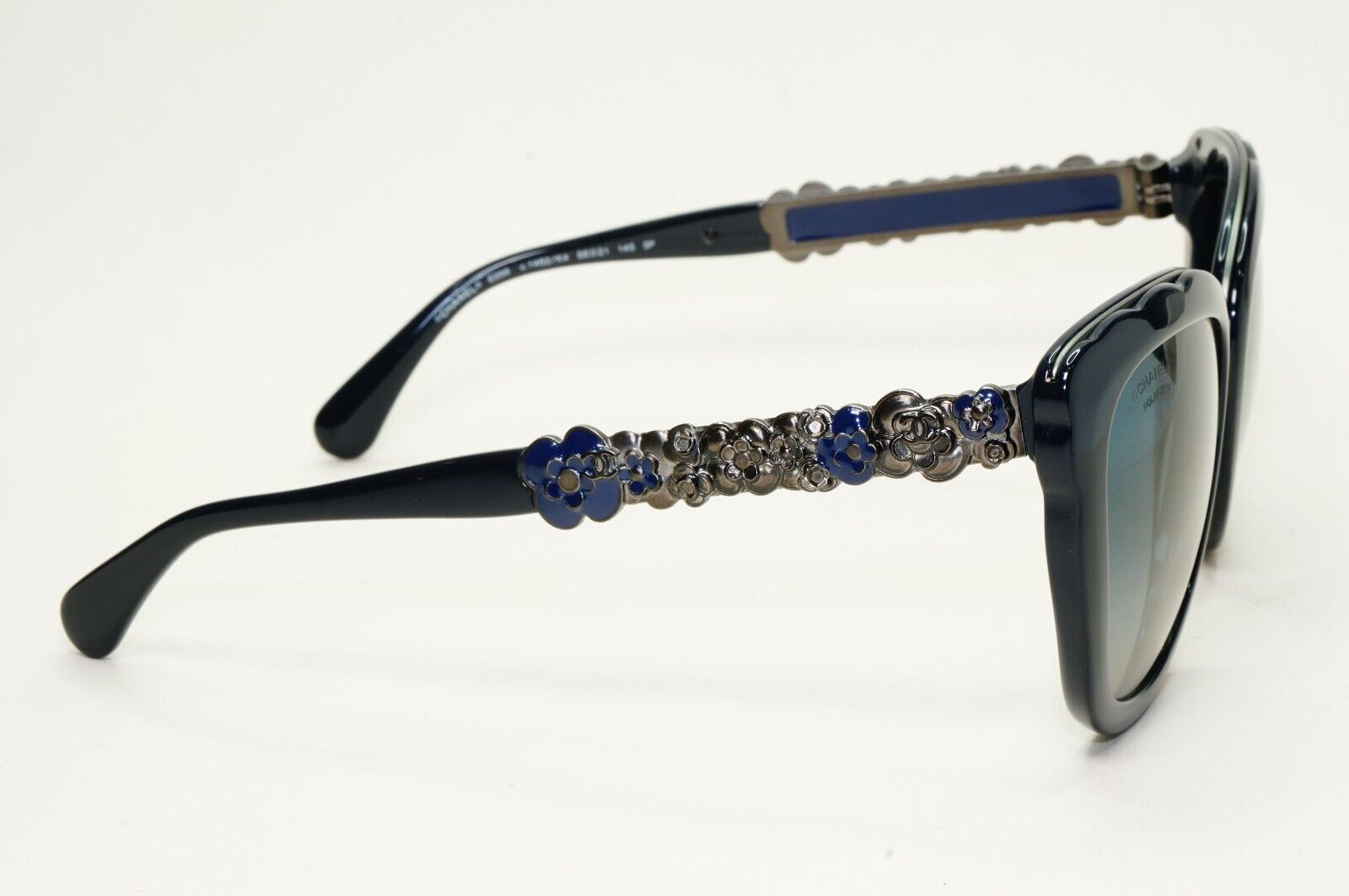 Chanel Sunglasses Polarised Dark Blue Gunmetal Gradient 5356 c.1462/K4 030824