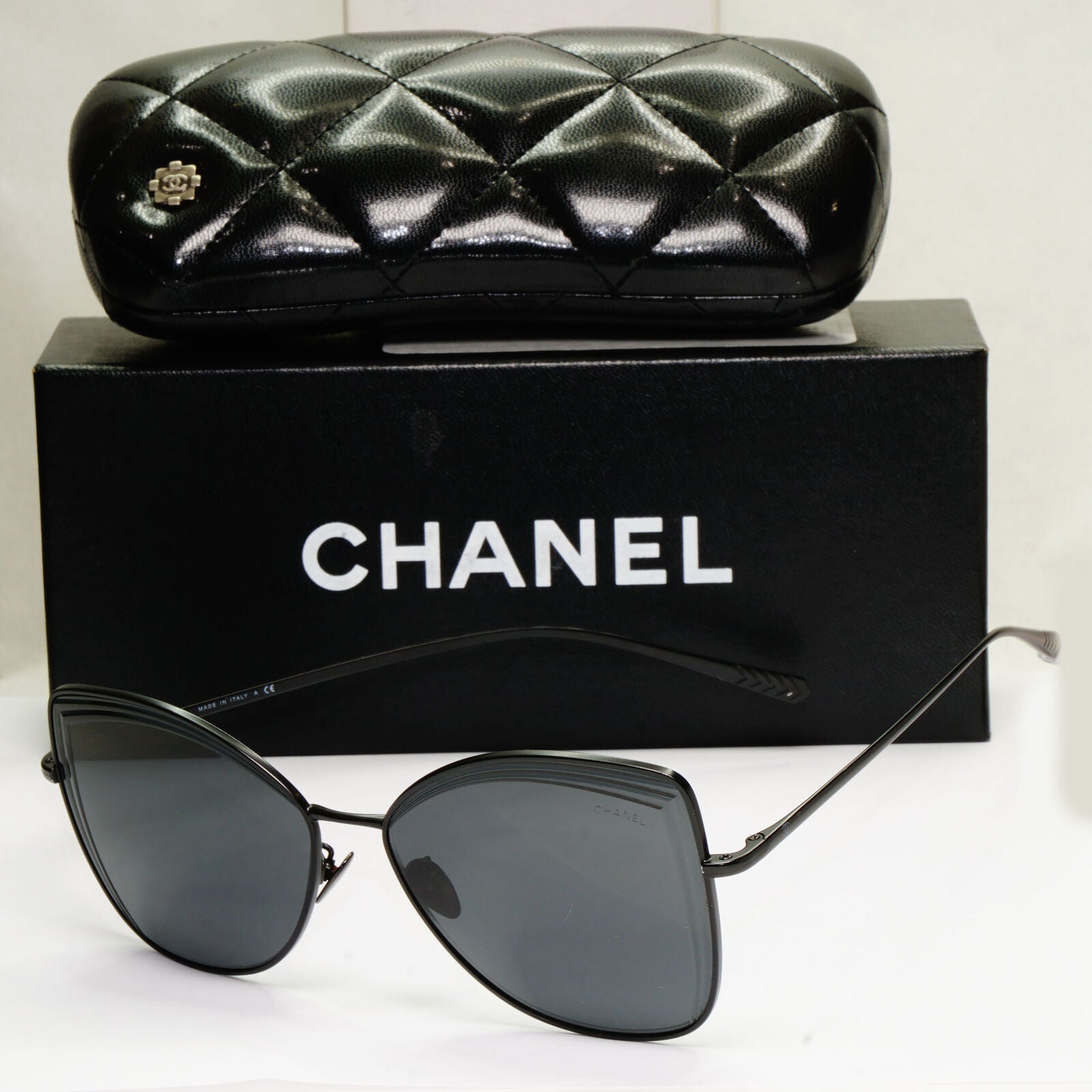 Chanel 2018 Sunglasses Black Square Fashion 4253 C.101/s4 200423