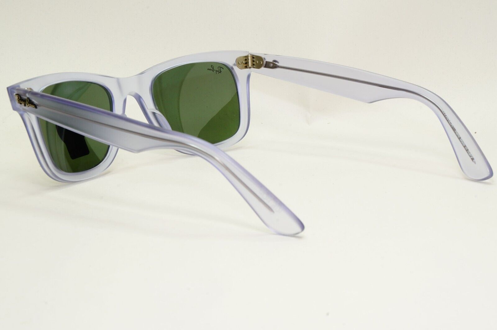 Ray-Ban Sunglasses Wayfarer Ice Pop Lilac Violet Green RB 2140 6060/3F 260724