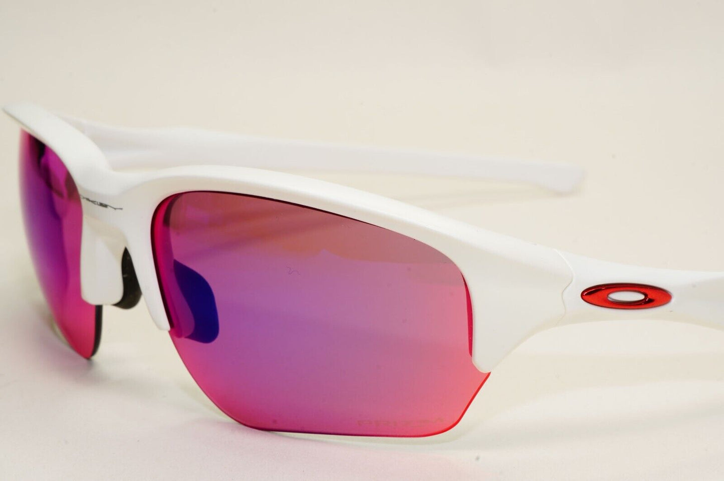 Oakley Sunglasses OO 9363 White Matte Violet Prizm Road Mirror Flak Beta 05 64mm