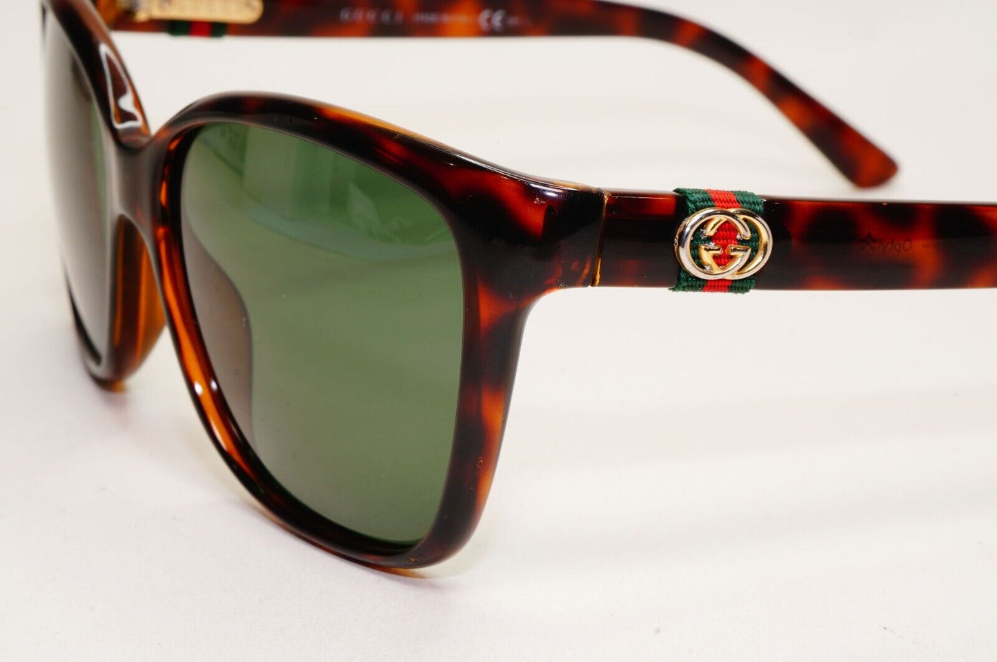 Gucci Sunglasses 2012 Vintage Ribbon Brown Green Red Gold GG 3645/S DWJHA 051124