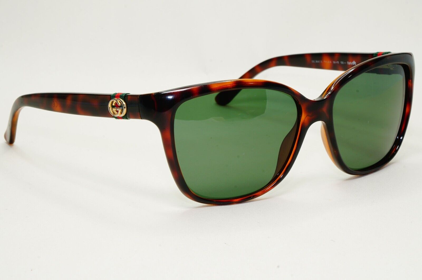 Gucci Sunglasses 2012 Vintage Ribbon Brown Green Red Gold GG 3645/S DWJHA 051124