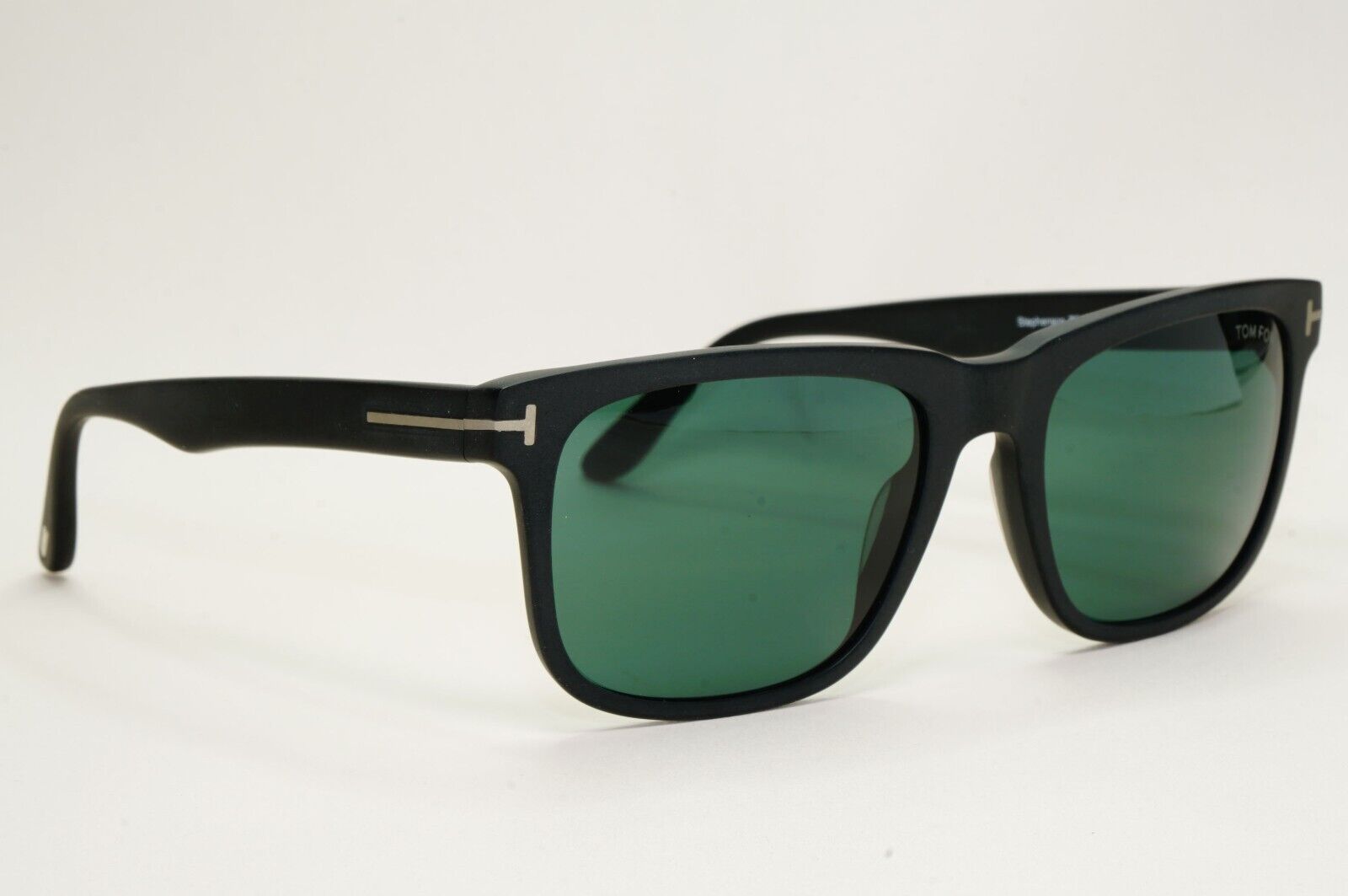 Tom Ford Sunglasses Stephenson Black Matte Green Square FT0775 TF 775 02N 56mm